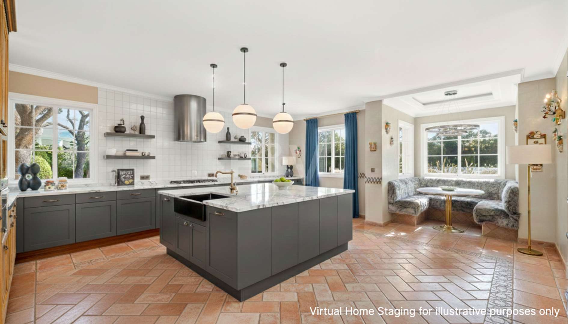 Un refugio de lujo con elegancia mediterránea en Sierra Blanca