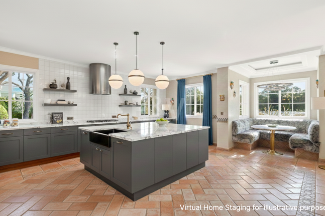 En flykting av lyx med medelhavselegans