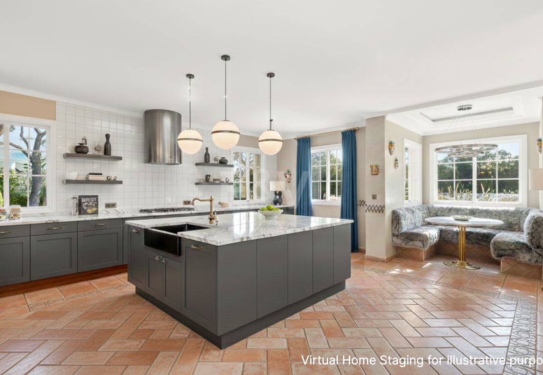 En flykting av lyx med medelhavselegans