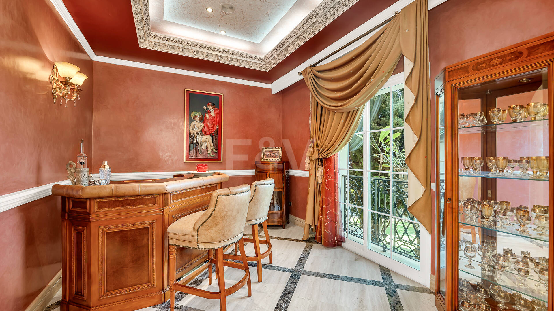 En flykting av lyx med medelhavselegans