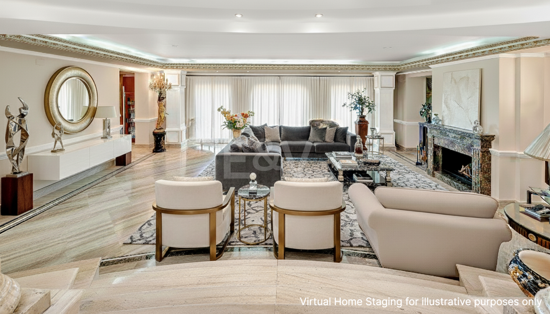 Un refugio de lujo con elegancia mediterránea en Sierra Blanca