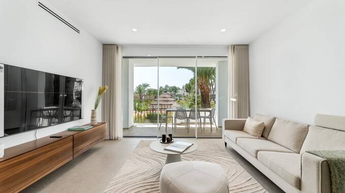 Sofisticado apartamento en el prestigioso Puente Romano Beach Resort