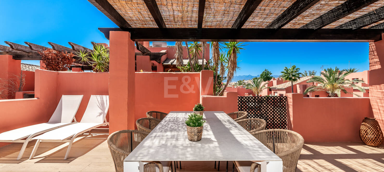 Entièrement modernisé Beachside Penthouse en Elviria