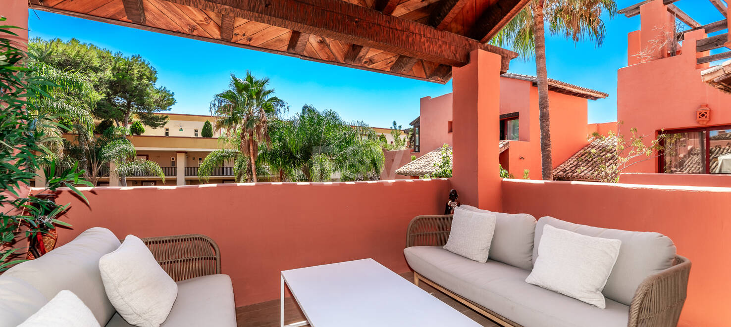 Entièrement modernisé Beachside Penthouse en Elviria