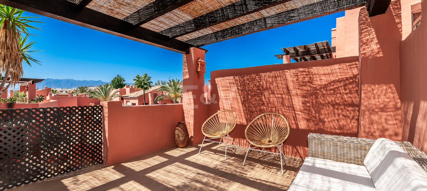 Entièrement modernisé Beachside Penthouse en Elviria