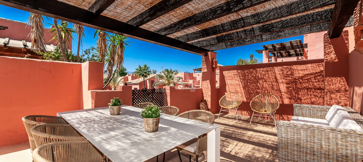 Entièrement modernisé Beachside Penthouse en Elviria