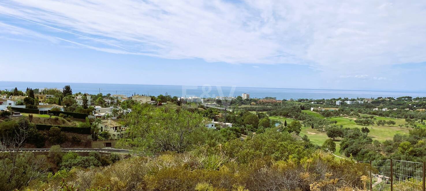 Baugrundstück mit atemberaubender Aussicht in El Rosario