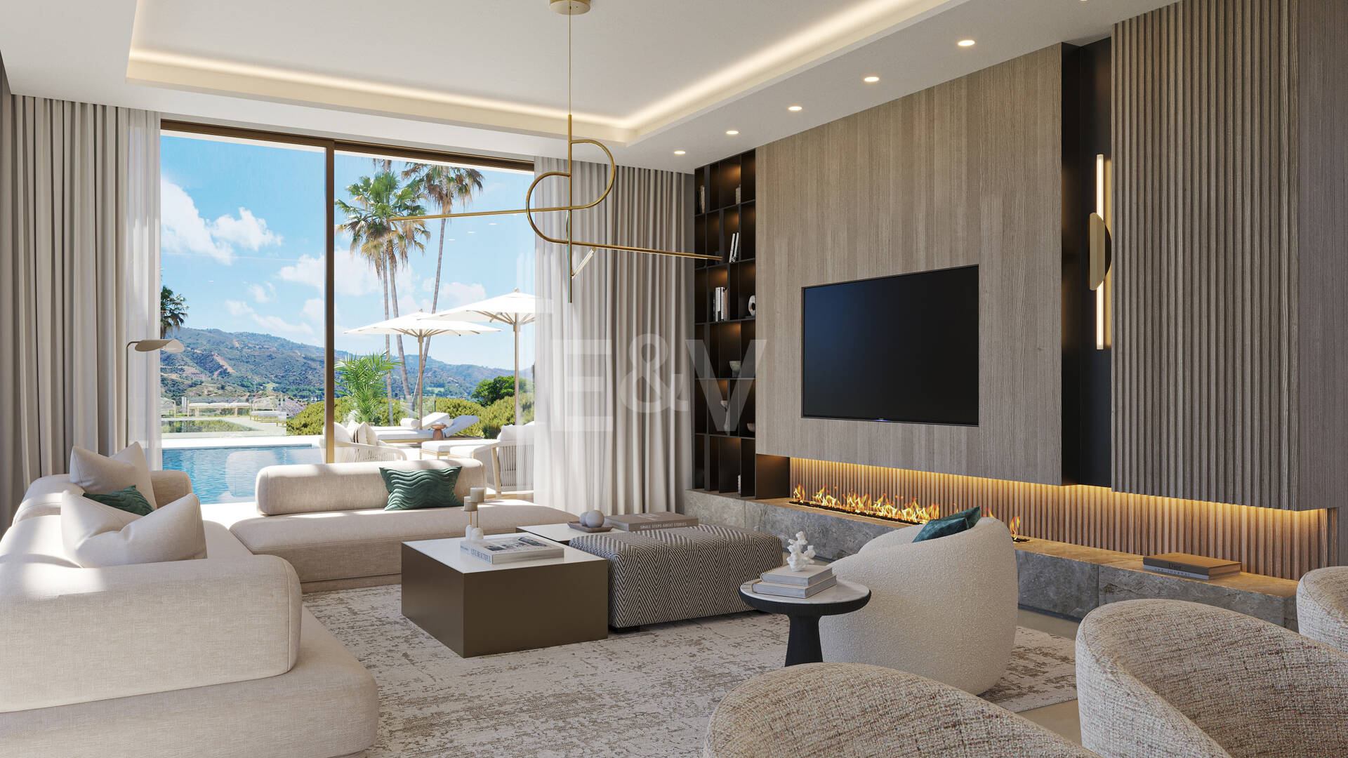 Plot in a Prime Location with Project for Modern Villa with Sea View