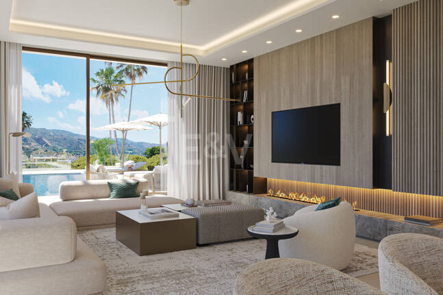 Plot in a Prime Location with Project for Modern Villa with Sea View