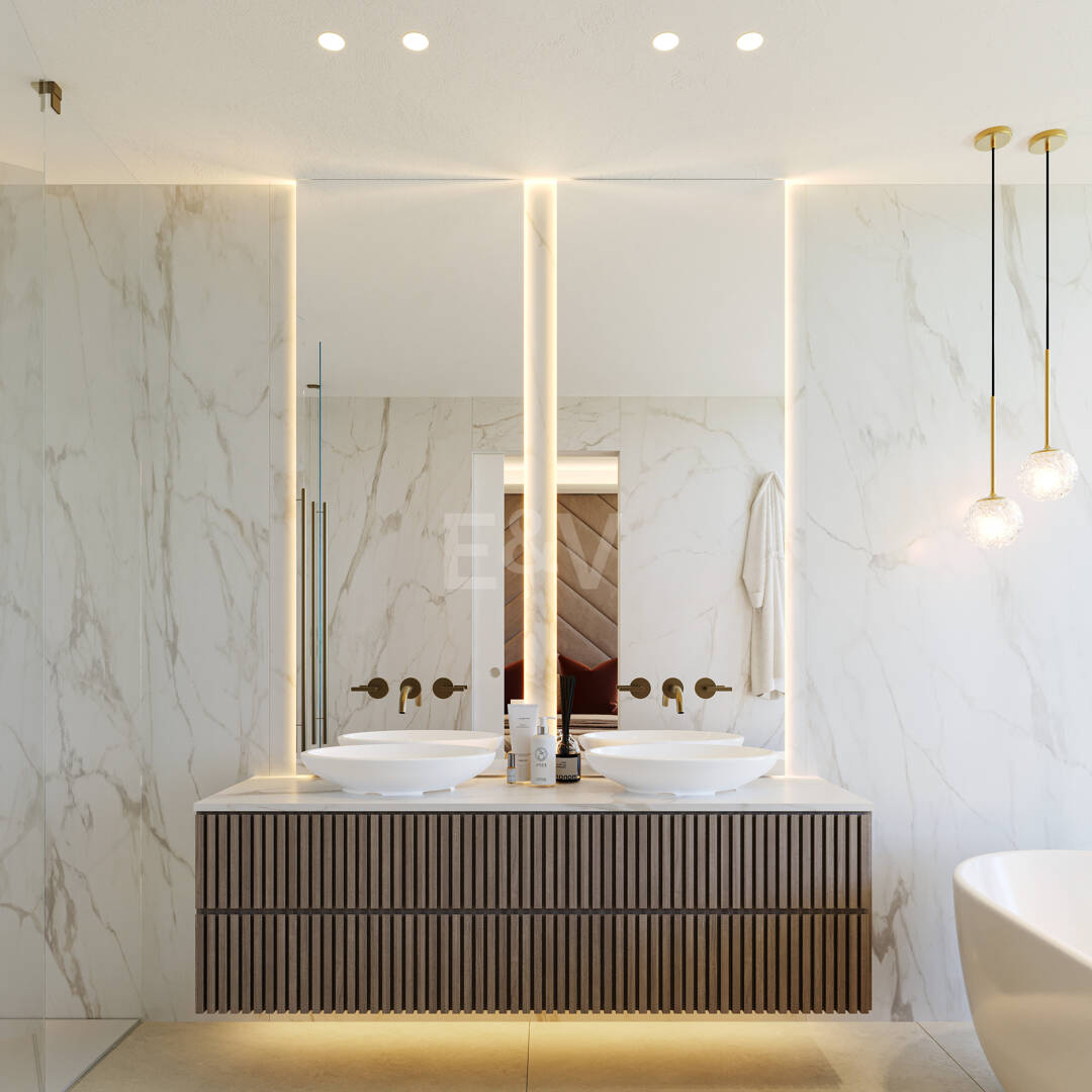 Plot in a Prime Location with Project for Modern Villa with Sea View