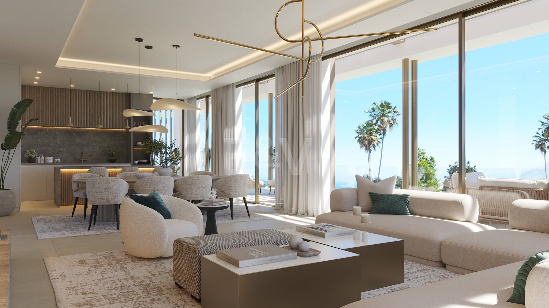 Plot in a Prime Location with Project for Modern Villa with Sea View