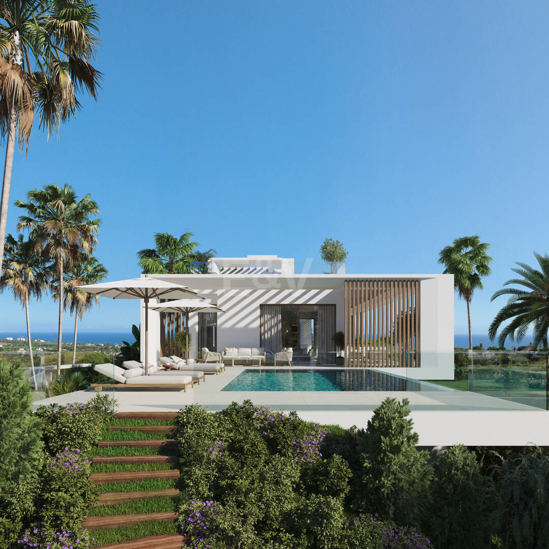 Plot in a Prime Location with Project for Modern Villa with Sea View
