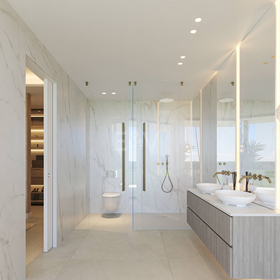 Plot in a Prime Location with Project for Modern Villa with Sea View