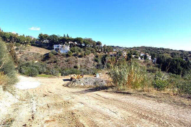 Grundstück in erster Linie im Los Flamingos Golf mit Aussicht