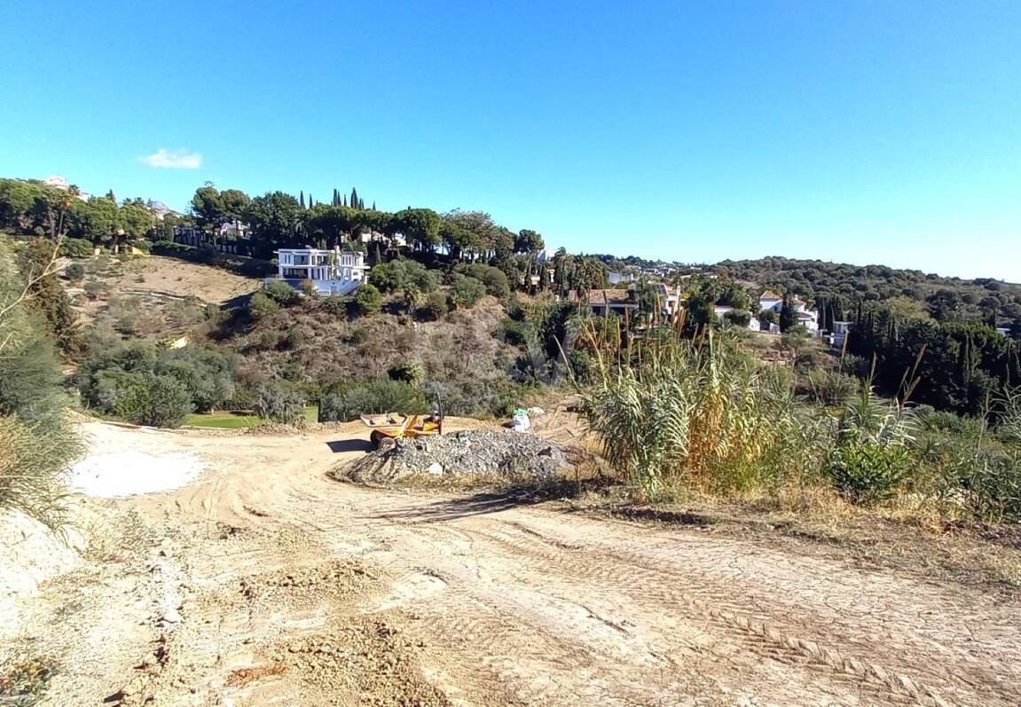 Grundstück in erster Linie im Los Flamingos Golf mit Aussicht