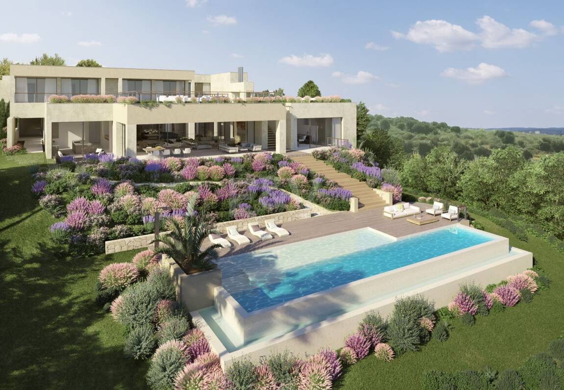 Grundstück in erster Linie im Los Flamingos Golf mit Aussicht