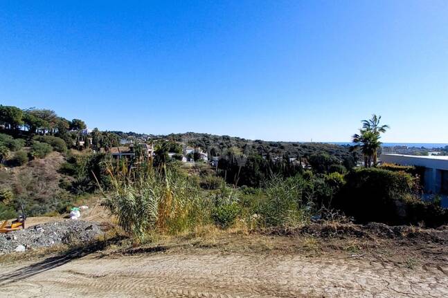 Grundstück in erster Linie im Los Flamingos Golf mit Aussicht