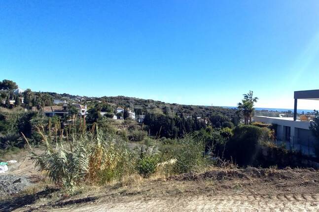 Grundstück in erster Linie im Los Flamingos Golf mit Aussicht