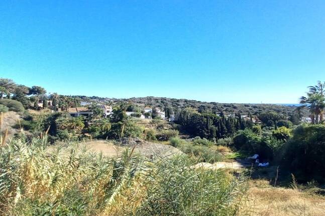 Grundstück in erster Linie im Los Flamingos Golf mit Aussicht