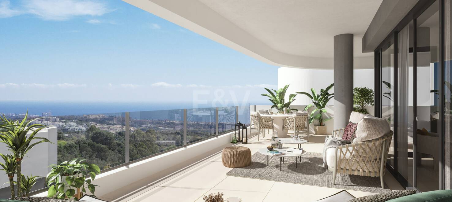 Apartment in Los Monteros Altos - New Development with Sea Views