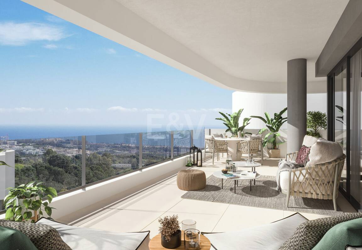 Apartment in Los Monteros Altos - New Development with Sea Views