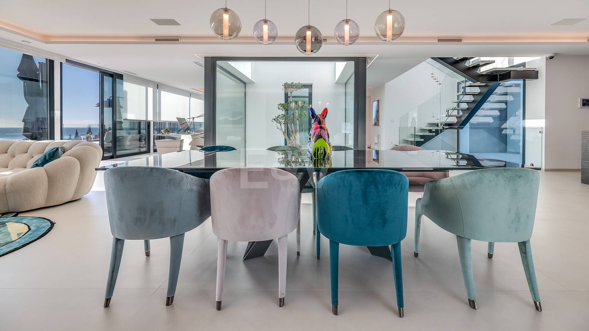 Modern Designer Villa med Panoramic Sea, Golf och Mountain Views