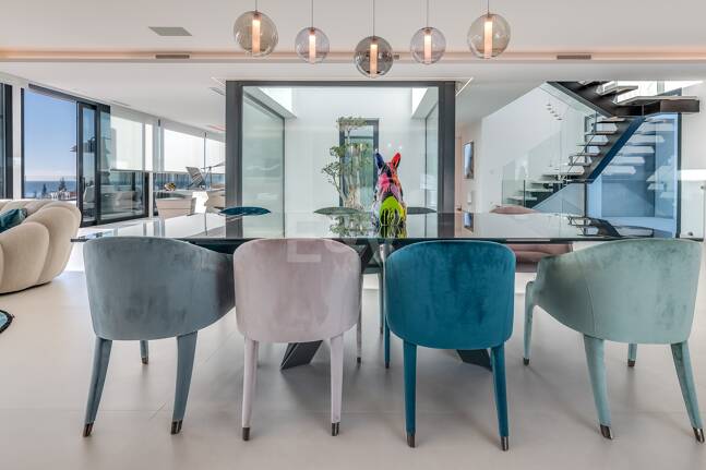Modern Designer Villa med Panoramic Sea, Golf och Mountain Views