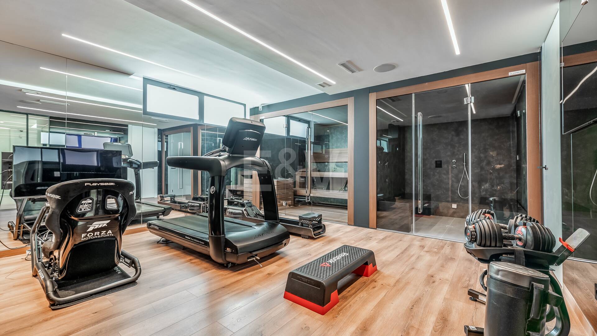 Modern Designer Villa med Panoramic Sea, Golf och Mountain Views