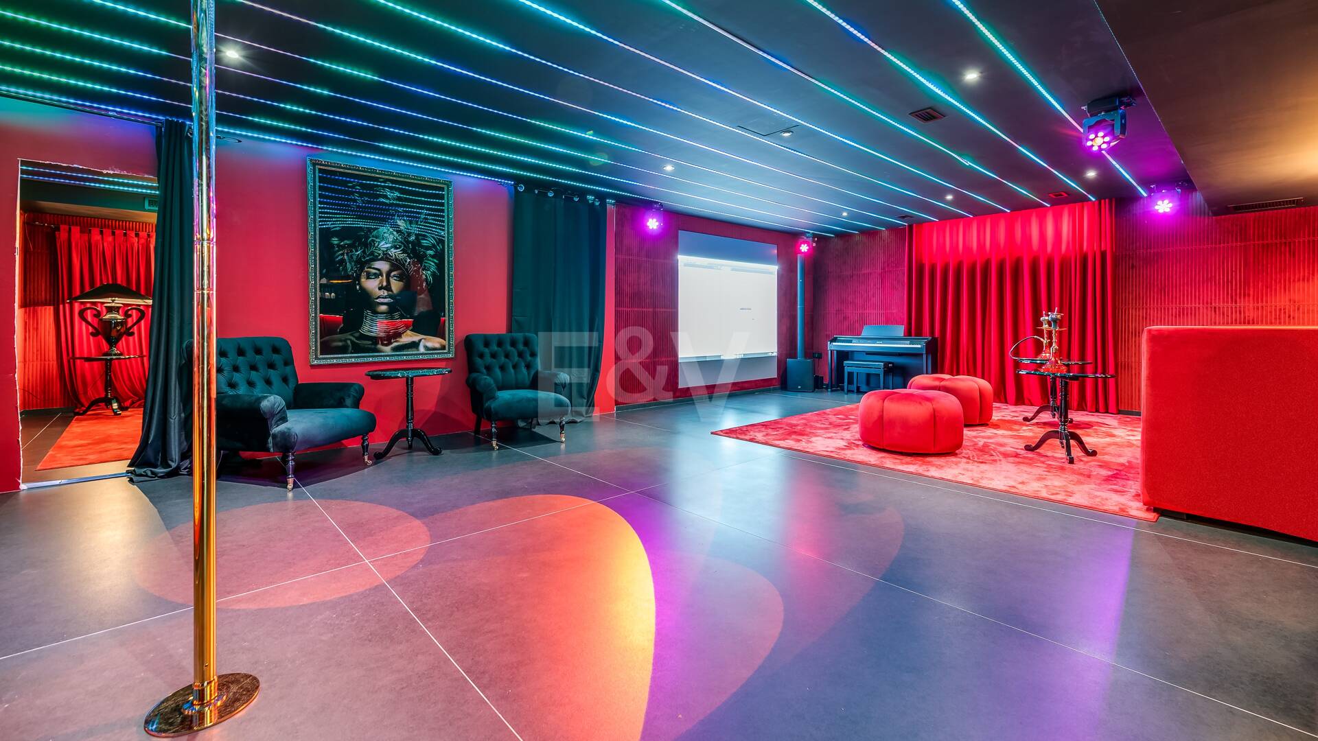 Modern Designer Villa med Panoramic Sea, Golf och Mountain Views