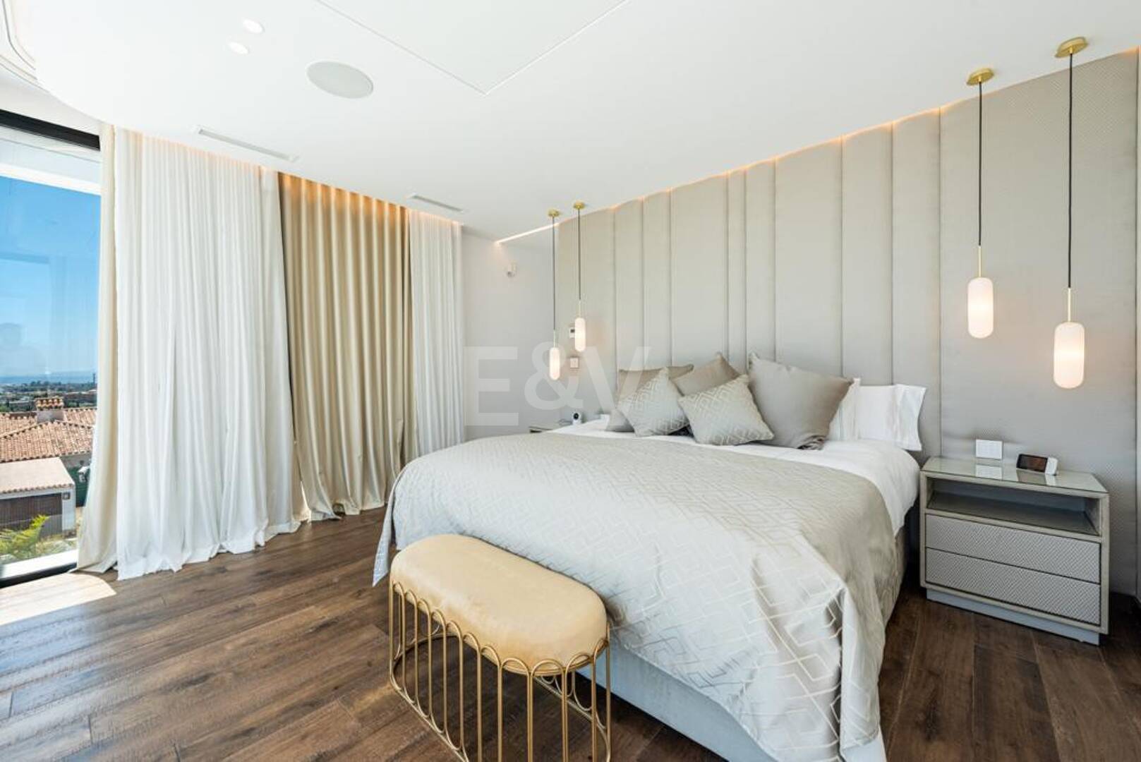 Modern Designer Villa med Panoramic Sea, Golf och Mountain Views