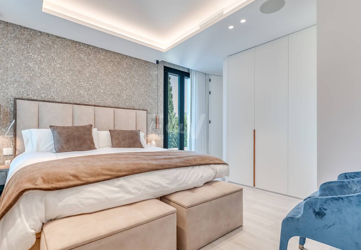 Modern Designer Villa med Panoramic Sea, Golf och Mountain Views