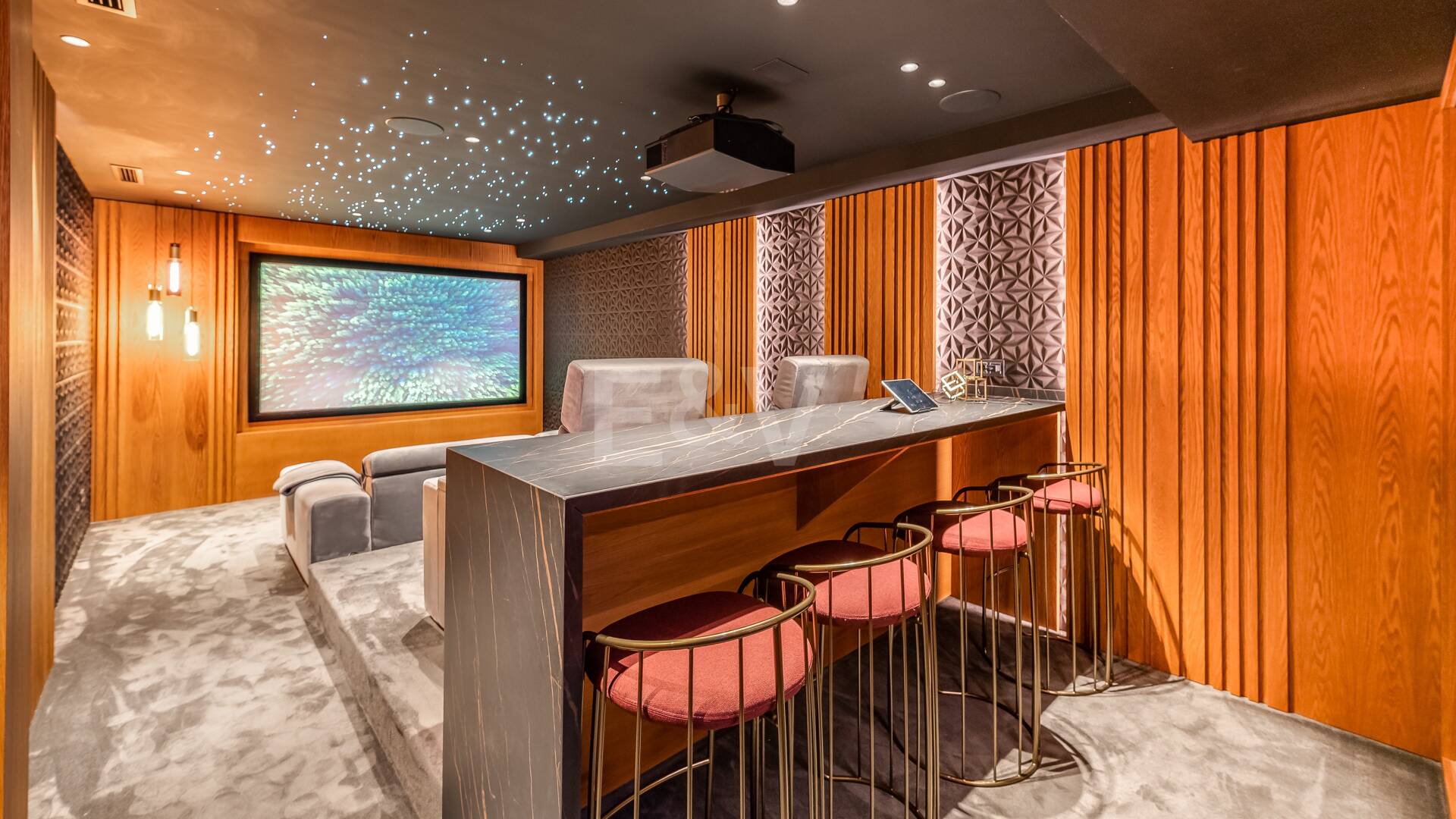 Modern Designer Villa med Panoramic Sea, Golf och Mountain Views