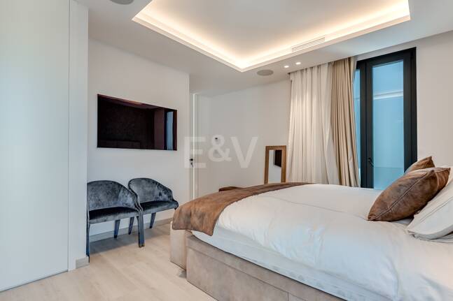 Modern Designer Villa med Panoramic Sea, Golf och Mountain Views