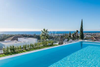 Modern Designer Villa med Panoramic Sea, Golf och Mountain Views