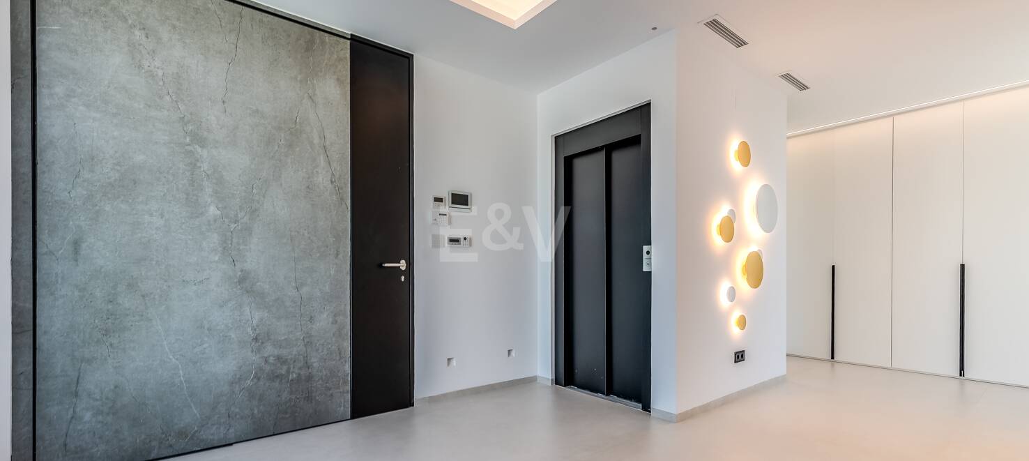 Modern Designer Villa with Panoramic Sea, Golf and Mountain Views