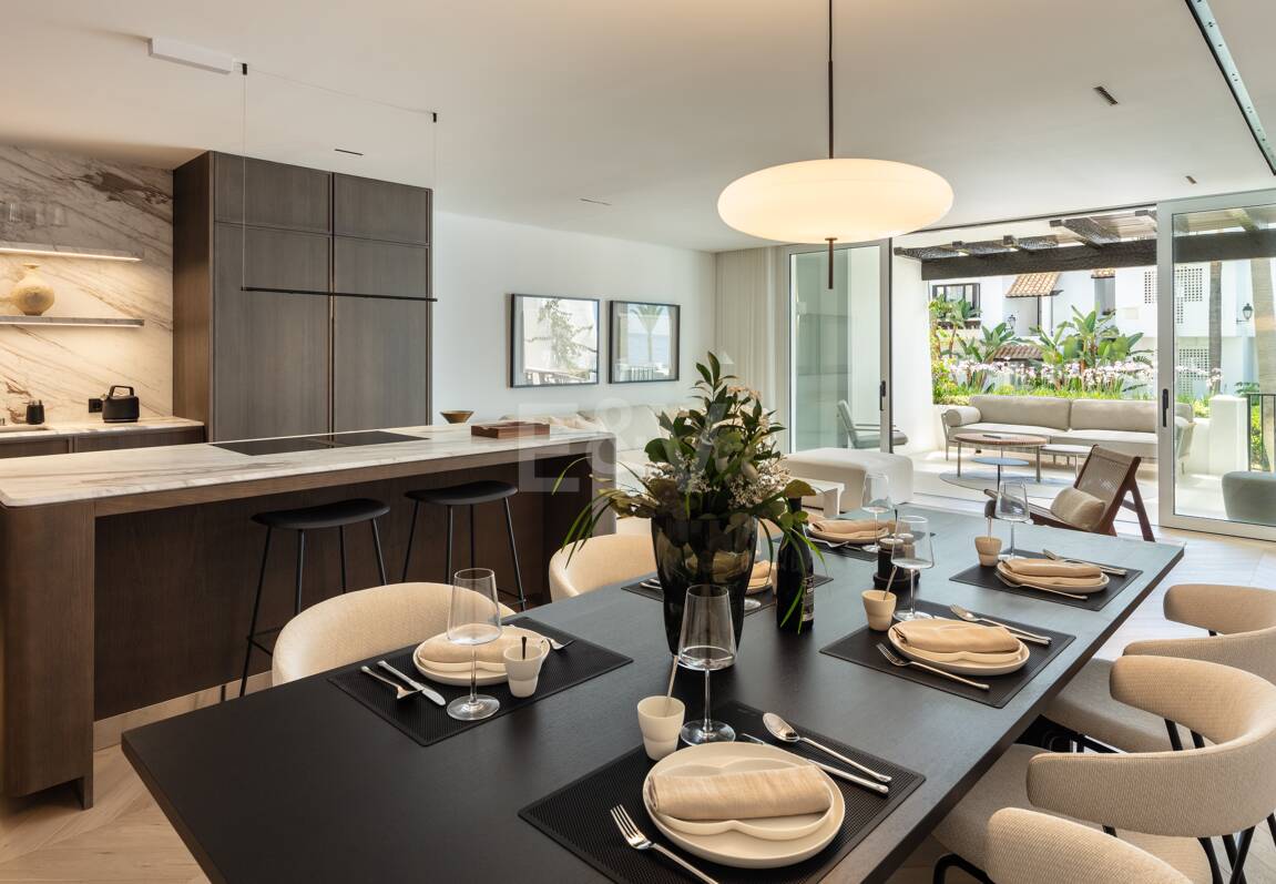 Utsökt modern design lägenhet i Puente Romano