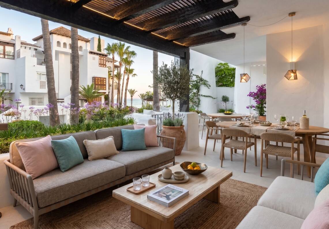 Utsökt modern design lägenhet i Marina de Puente Romano