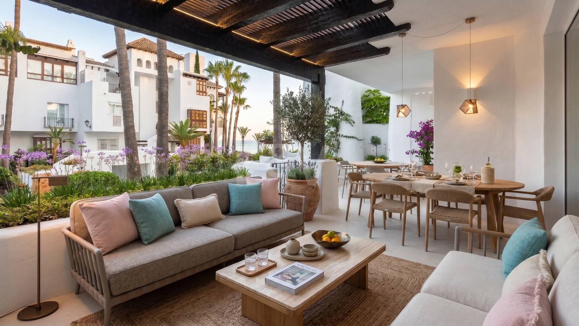 Utsökt modern design lägenhet i Marina de Puente Romano