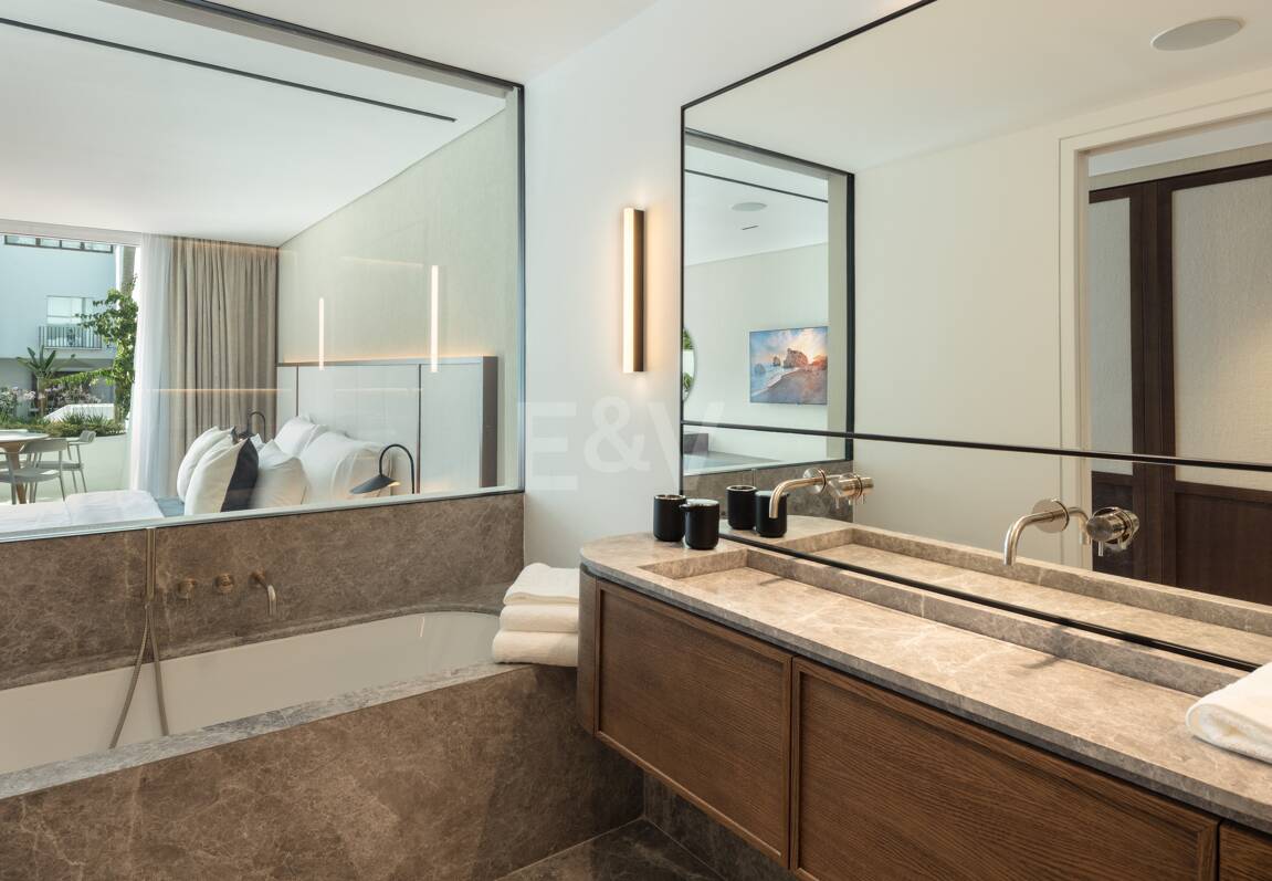 Utsökt modern design lägenhet i Puente Romano