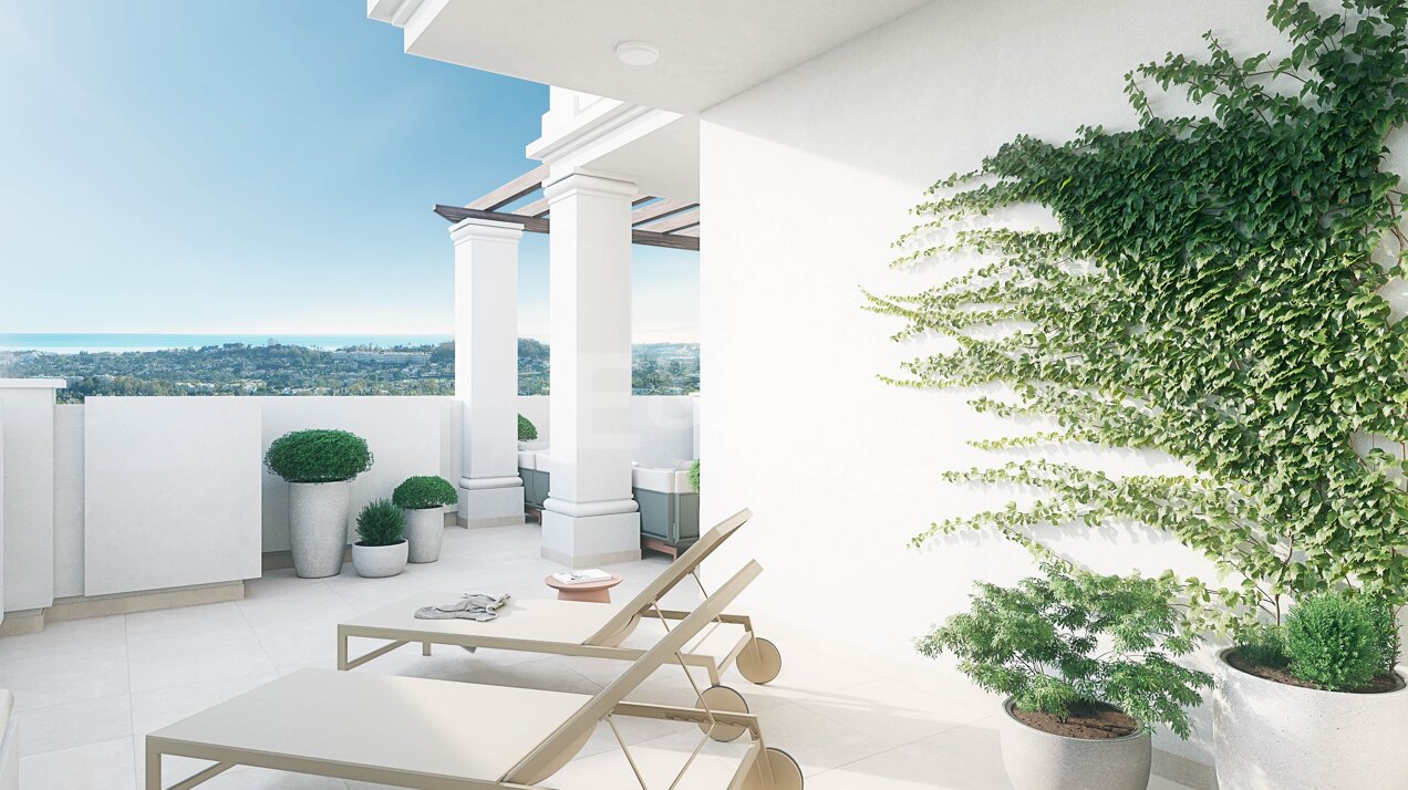 Amplio apartamento en Nueva Andalucia con gran terraza