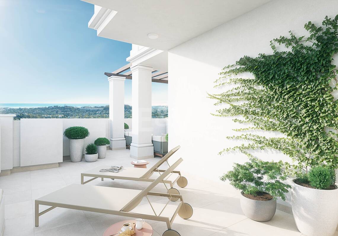 Amplio apartamento en Nueva Andalucia con gran terraza