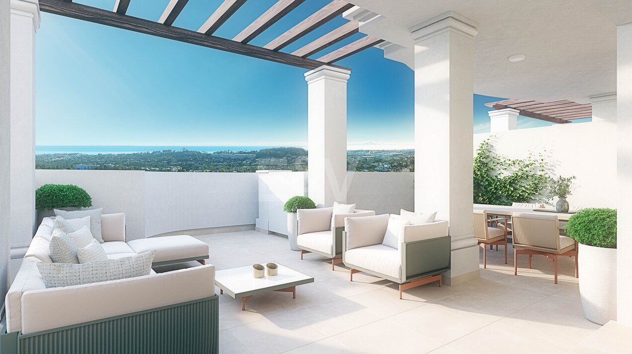 Amplio apartamento en Nueva Andalucia con gran terraza