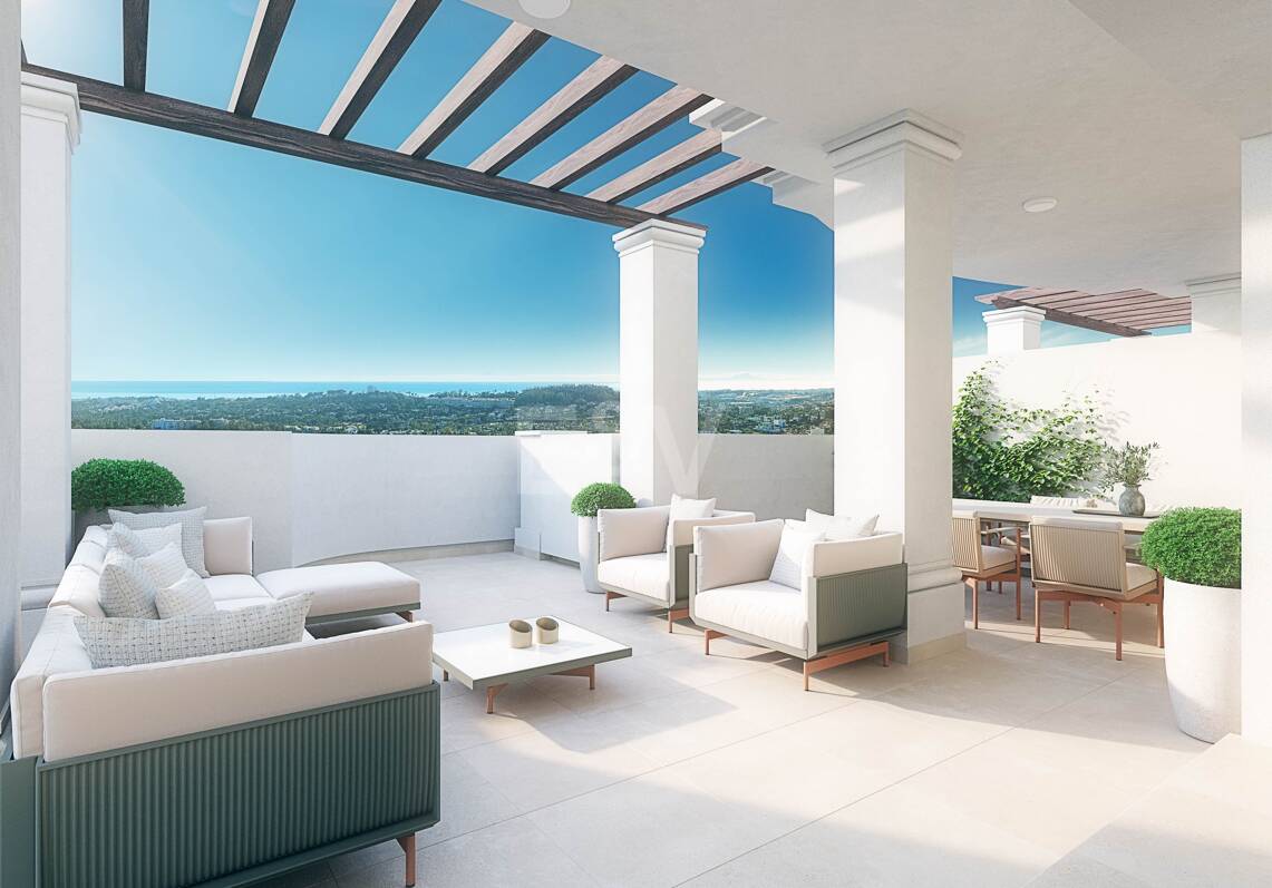 Amplio apartamento en Nueva Andalucia con gran terraza