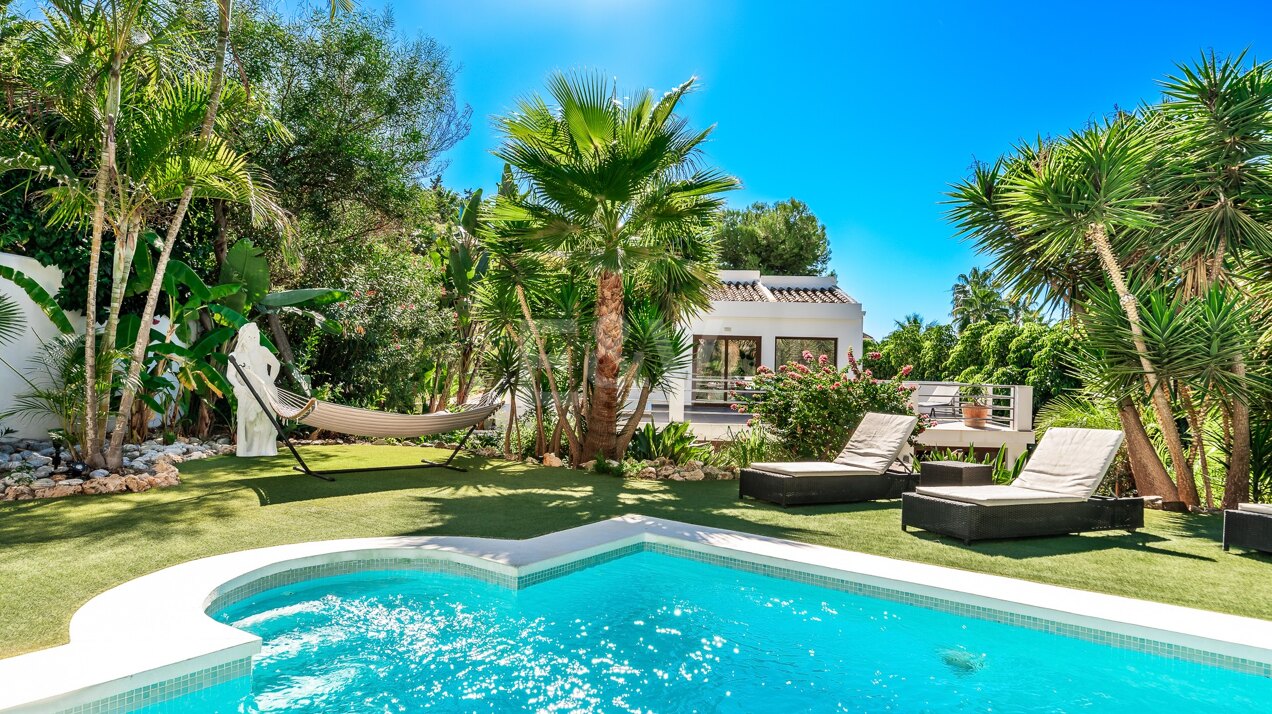 Villa avec jardin tropical à El Rosario