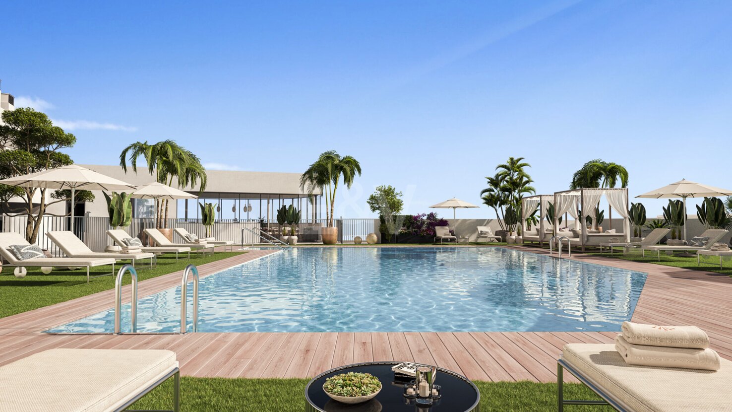 Penthouse im Neubaugebiet in Los Monteros Altos mit Meerblick