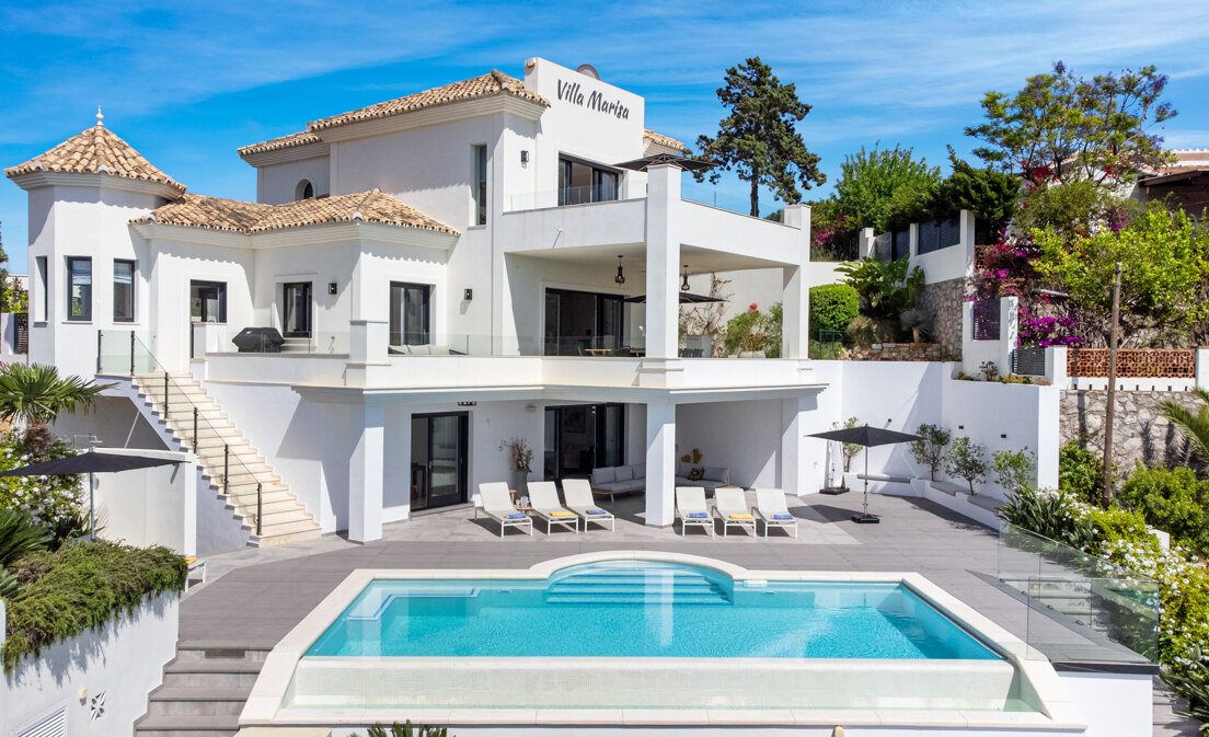 Stylish Elviria Home with Panoramic Views