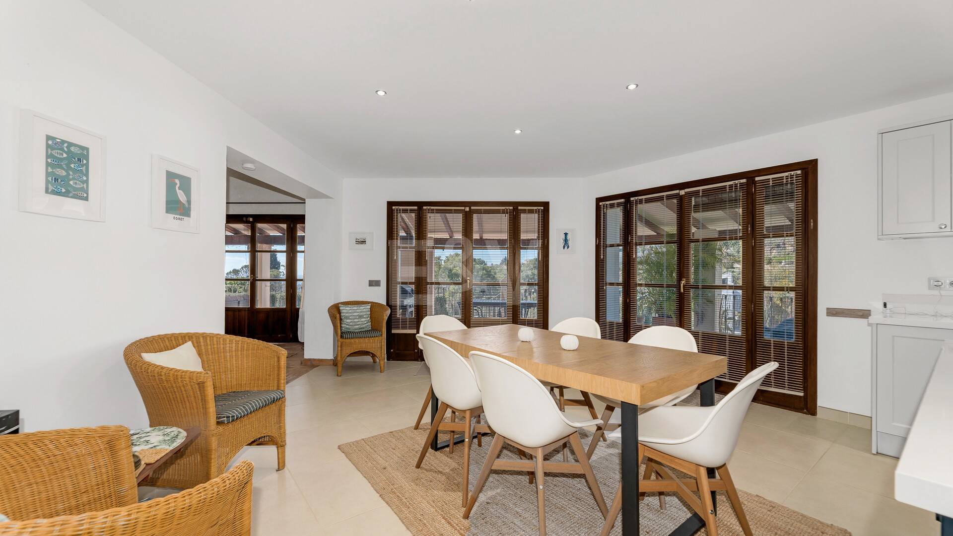 Villa de style Andalousie avec vue sur la mer à Paraiso Alto