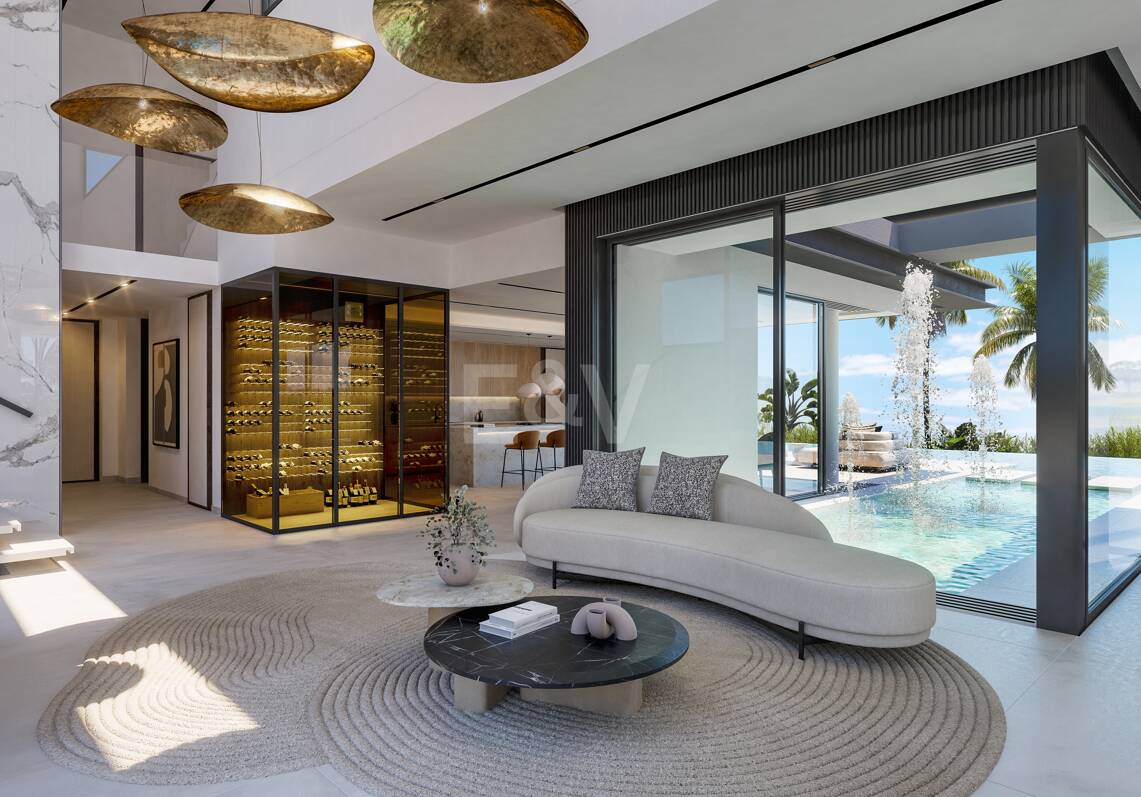 Exceptionell El Paraíso Alto Project Villa med utsikt över havet