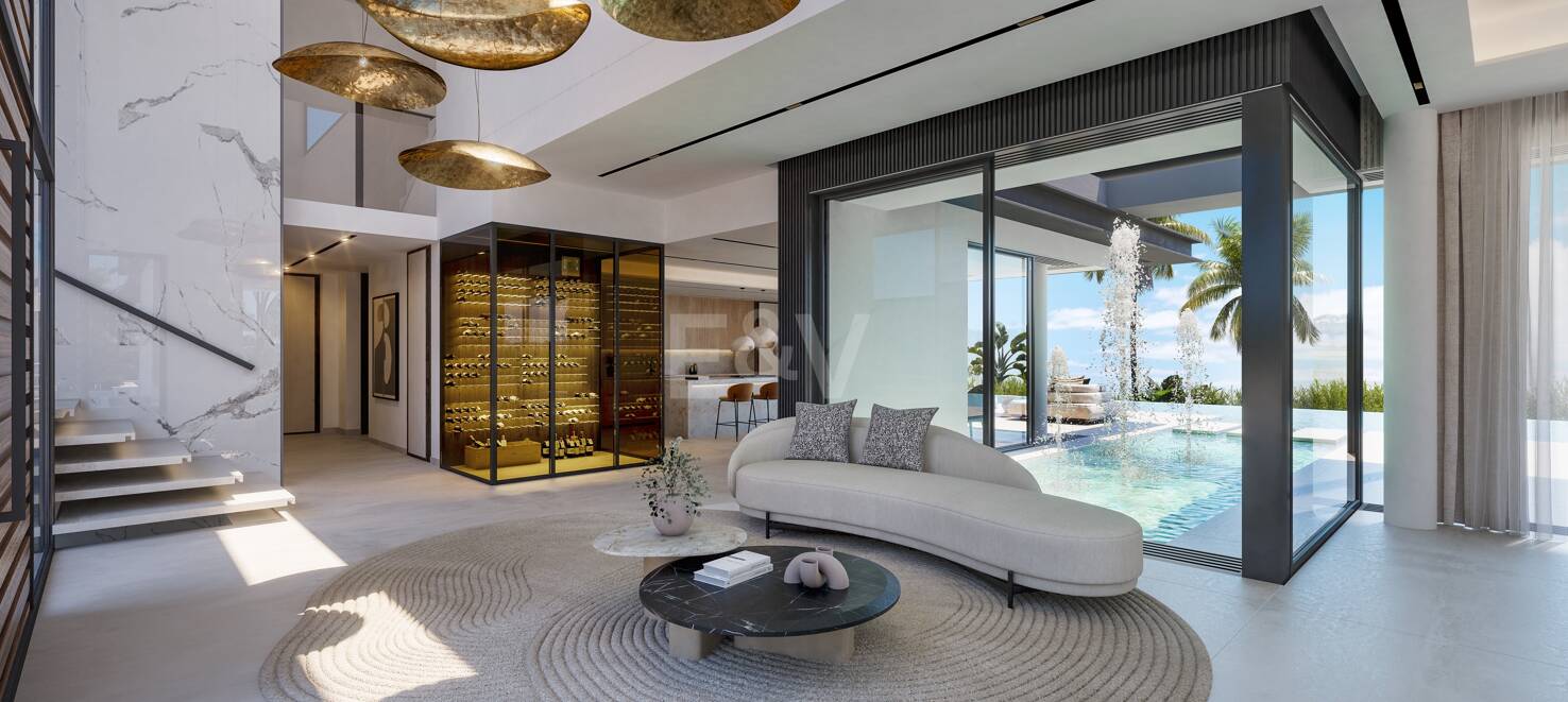 Excepcional villa del Proyecto El Paraíso Alto con vistas al mar