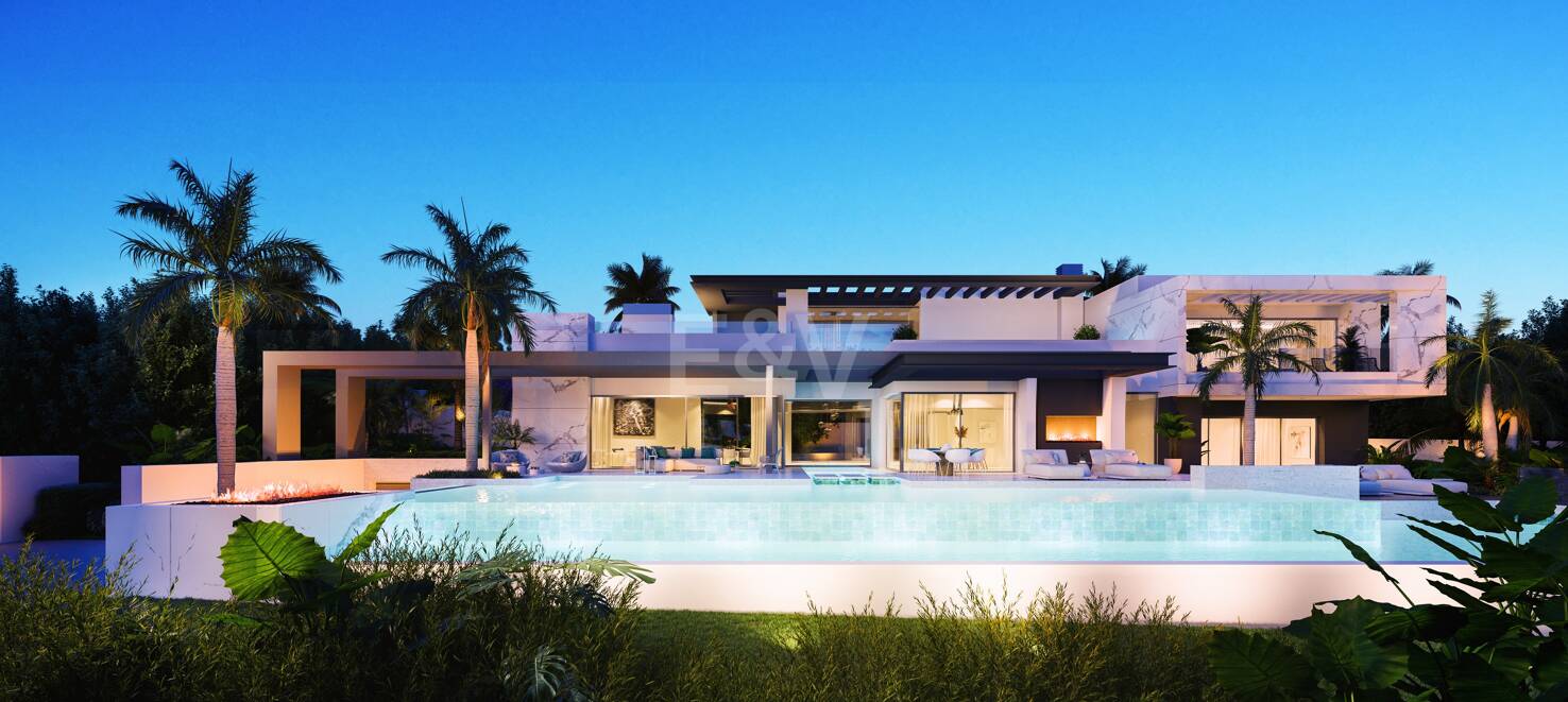 Excepcional villa del Proyecto El Paraíso Alto con vistas al mar
